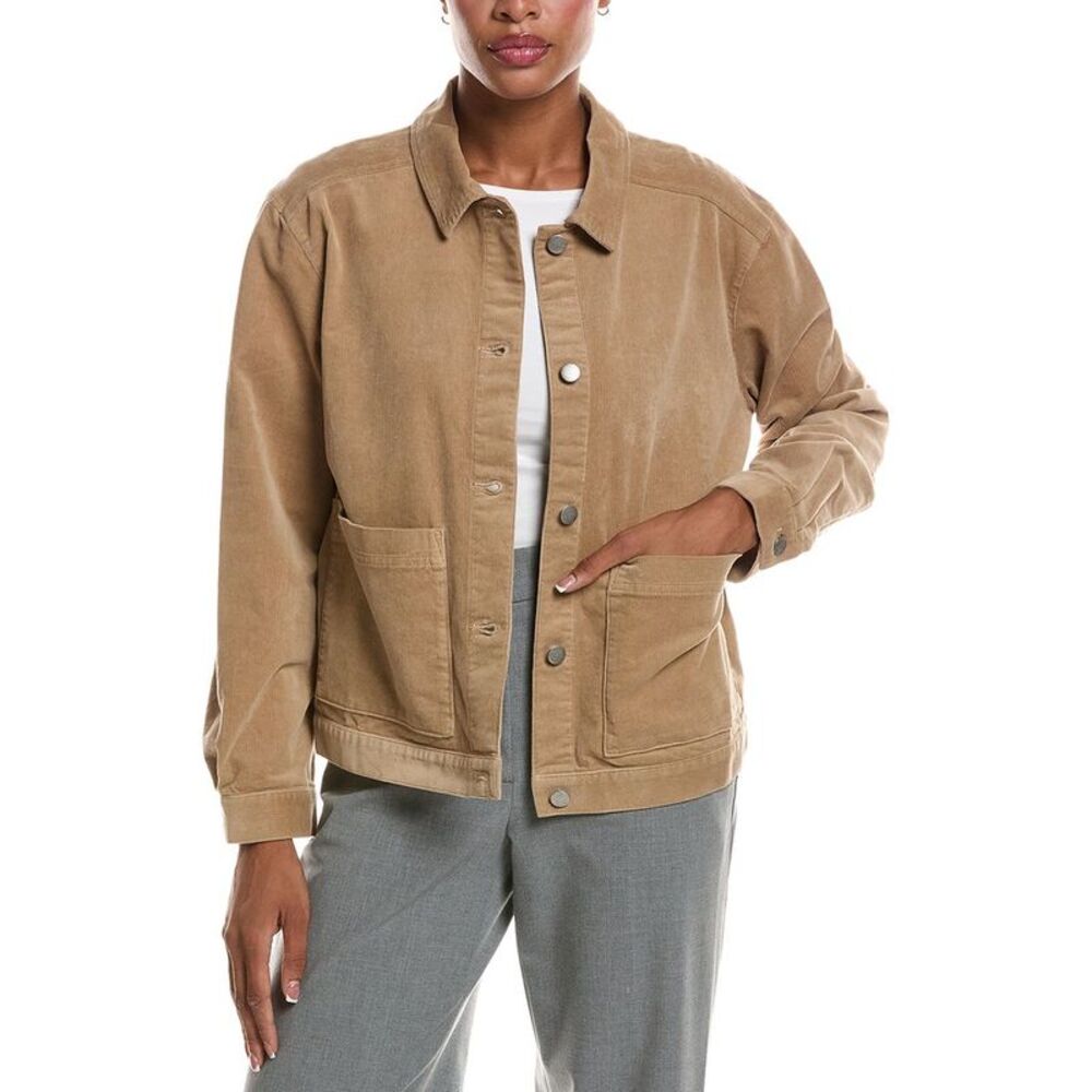 Eileen Fisher Womens  Corduroy Jacket
